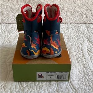 Baby Bogs Dino Boots Size 4